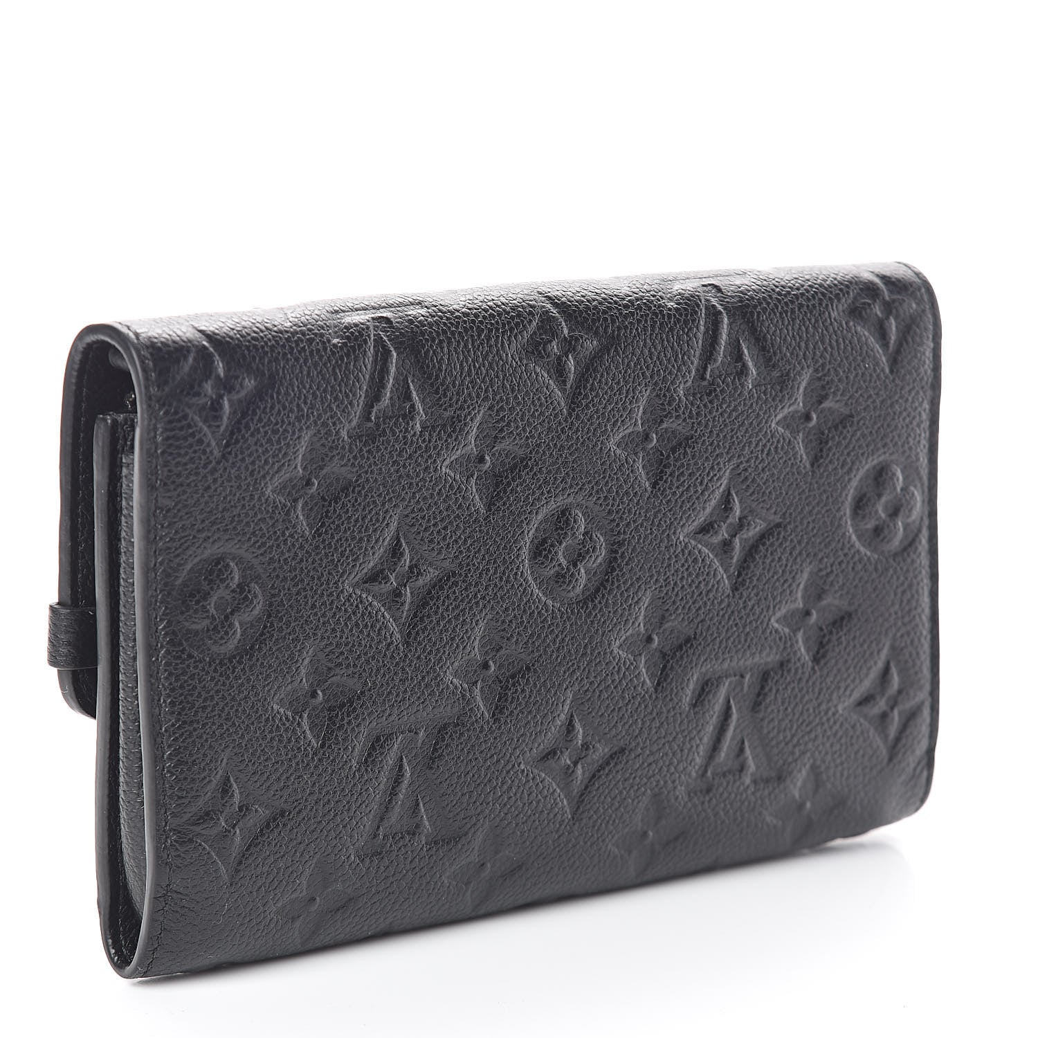 Louis Vuitton Empreinte Vavin Chain Wallet Black 3 of 6