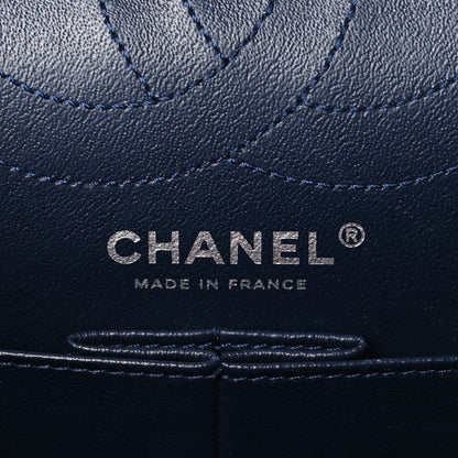 Chanel Aged Calfskin Quilted 2.55 Reissue 226 Flap Navy Blue 6 of 10