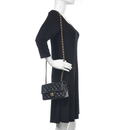Chanel Lambskin Quilted Mini Rectangular Flap Black 2 of 12