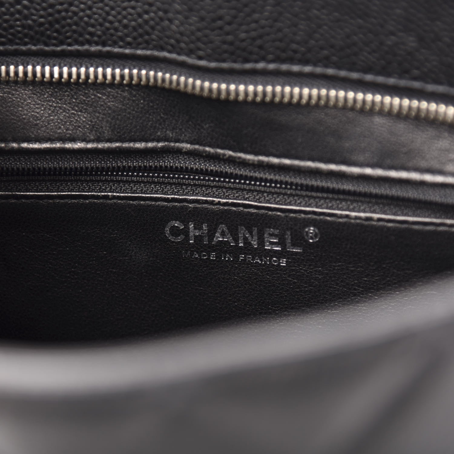 Chanel Caviar Quilted Medallion Tote Black 6 of 10