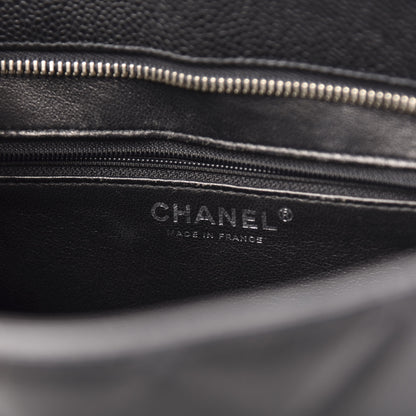 Chanel Caviar Quilted Medallion Tote Black 6 of 10