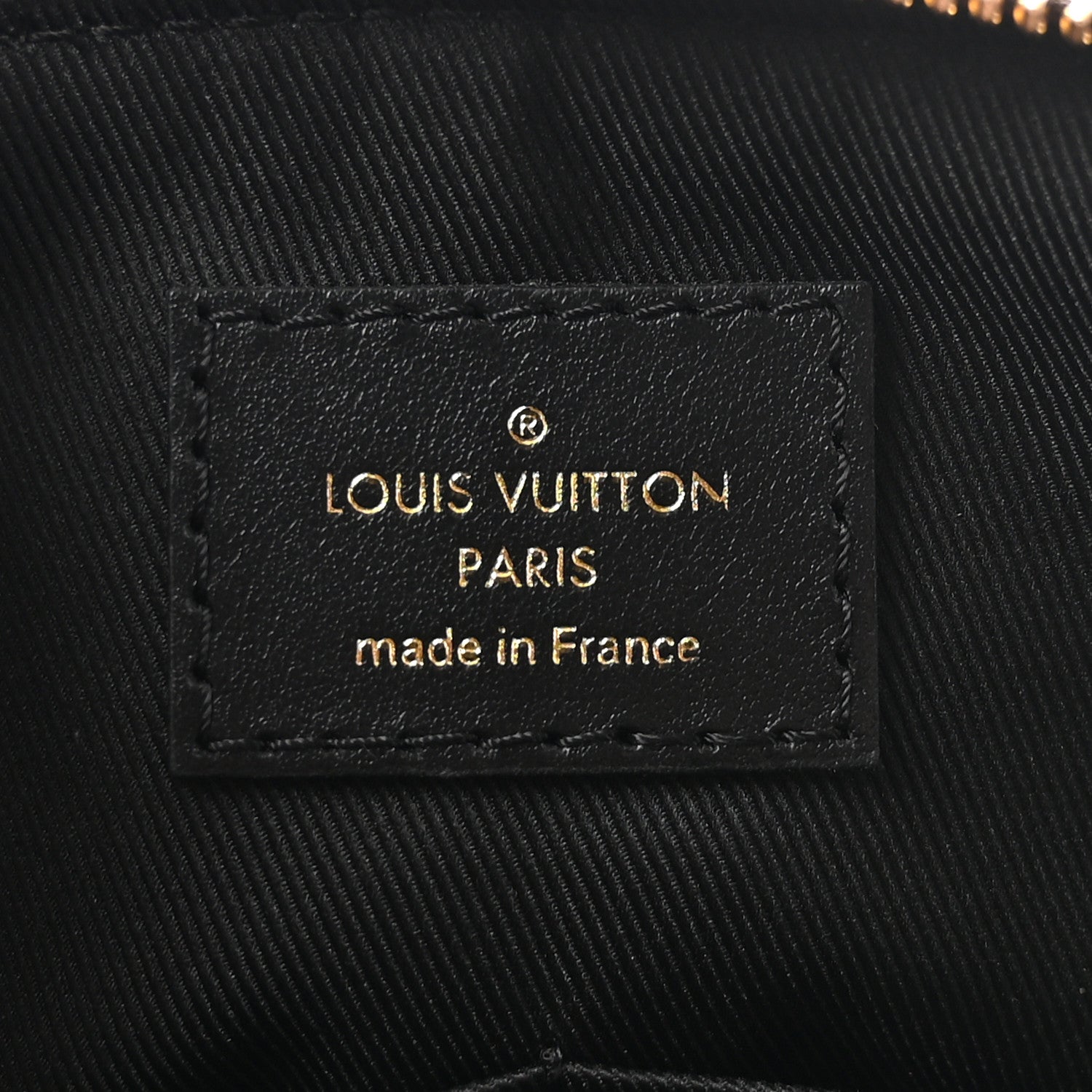 Louis Vuitton Damier Ebene Odeon Tote PM Black 6 of 9