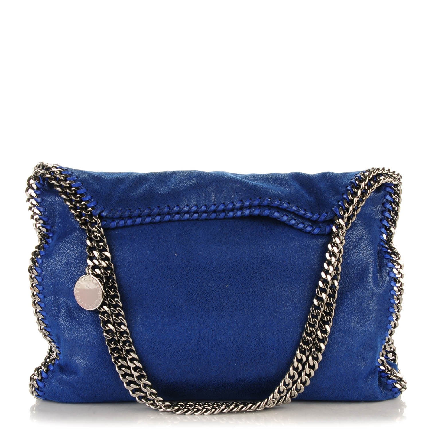 Stella McCartney Shaggy Deer Small Falabella Tote Beau Blue 1 of 9