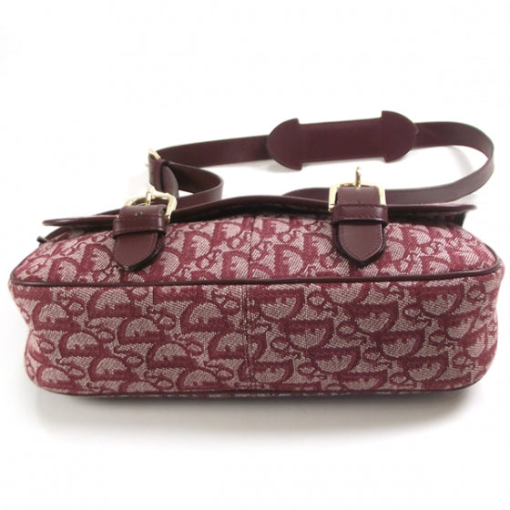 Christian Dior Monogram Small Messenger Bordeaux 4 of 10
