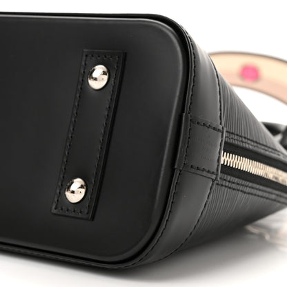 Louis Vuitton Epi Jacquard Alma BB Black 9 of 10