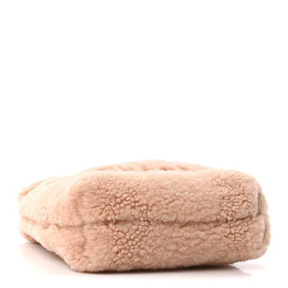 Chanel Aged Lambskin Shearling Quilted Small Chanel 22 Light Pink 4 of 11
