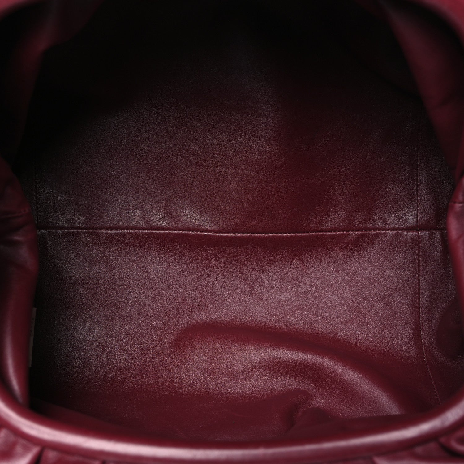 Bottega Veneta Smooth Butter Calf The Pouch Oversized Clutch Bordeaux 5 of 10