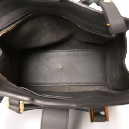 Saint Laurent Calfskin Monogram Baby Cabas Fog 5 of 10