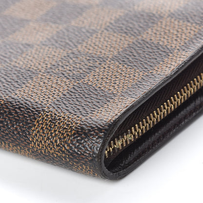 Louis Vuitton Damier Ebene Porte-Monnaie Zippy Wallet 6 of 9