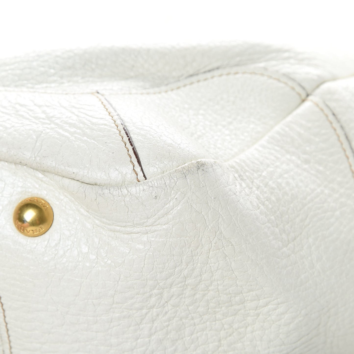 Cervo Lux Chain Shoulder Bag Talco