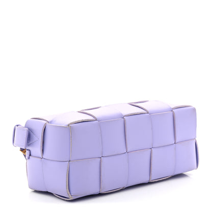 Bottega Veneta Lambskin Maxi Intrecciato Small Brick Cassette Bag Wisteria 4 of 11