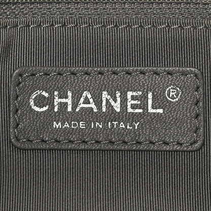 Chanel Caviar Quilted Medium French Riviera Flap Light Grey 6 of 11