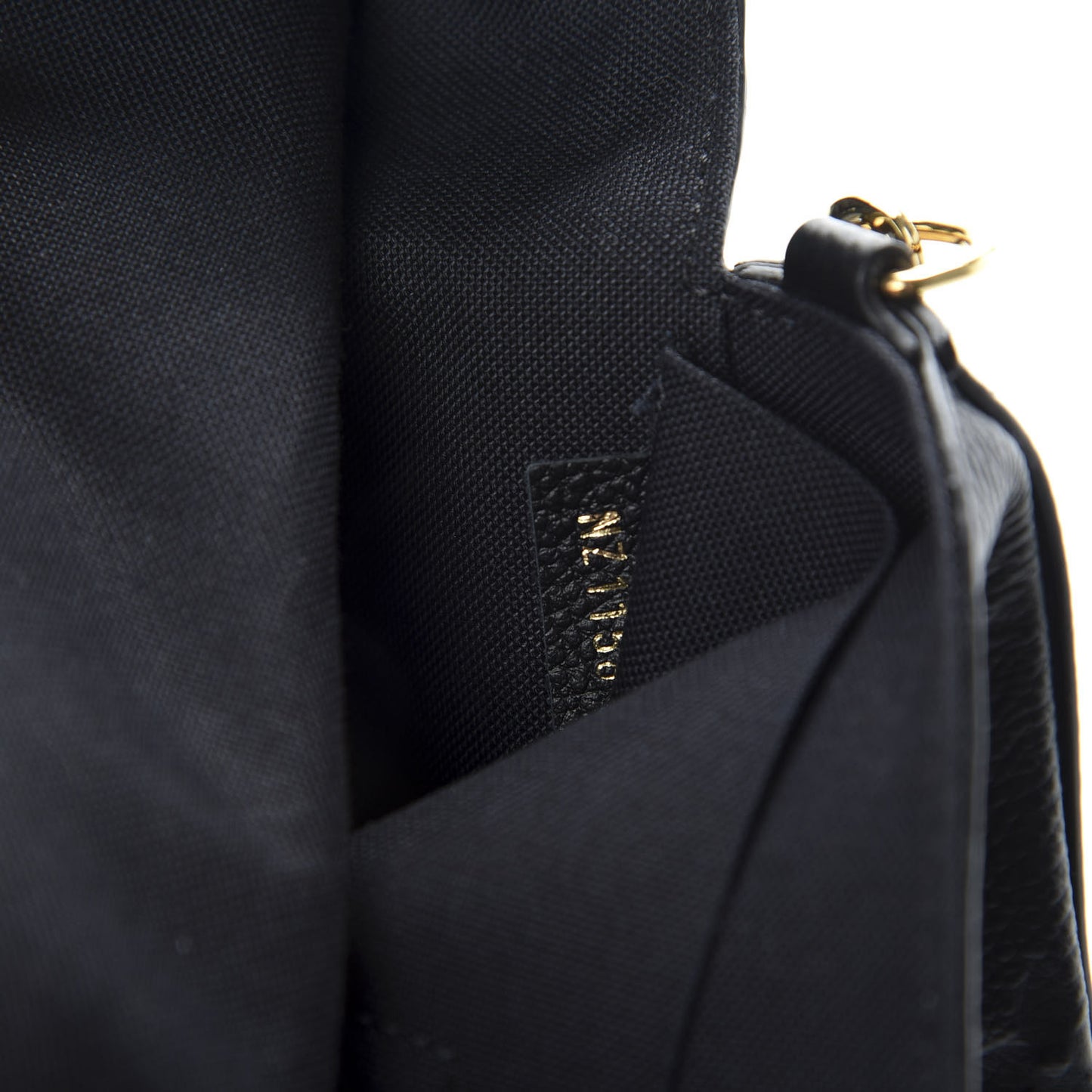 Empreinte Pochette Felicie Chain Wallet Black