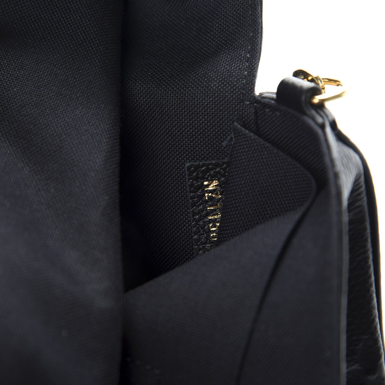 Louis Vuitton Empreinte Pochette Felicie Chain Wallet Black 8 of 10