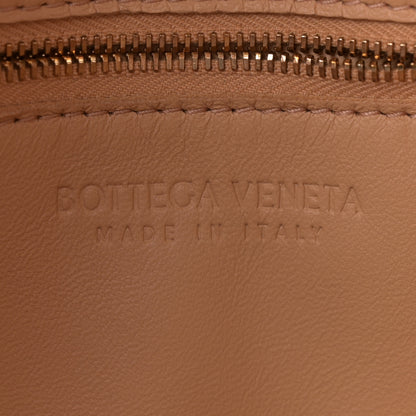 Bottega Veneta Lambskin Maxi Intrecciato Cassette Crossbody Bag Almond 6 of 10