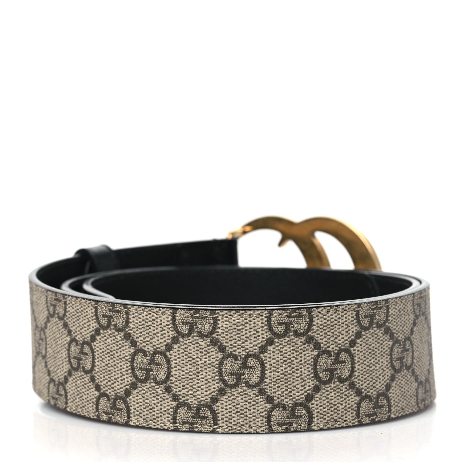 Gucci Calfskin Double G 40mm Belt 90 36 Black 3 of 5