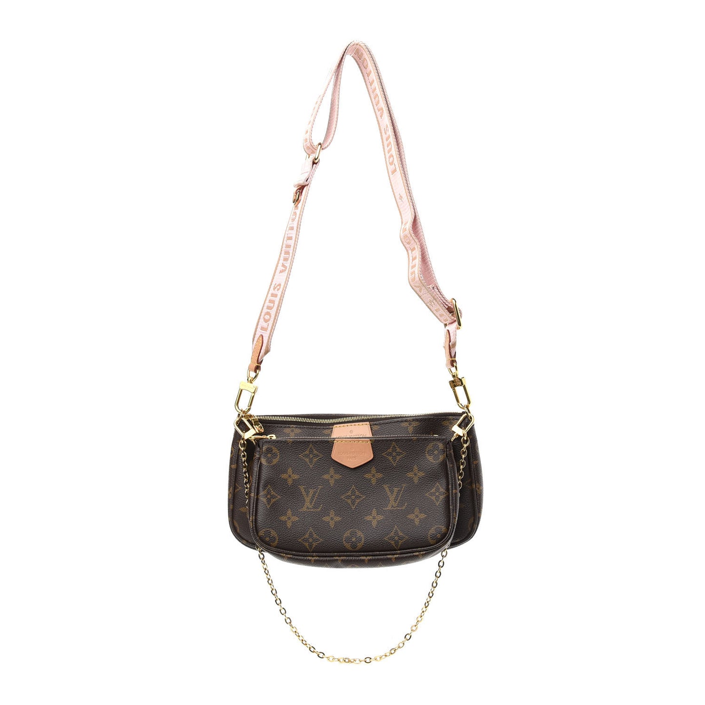 Monogram Multi Pochette Accessories Rose Clair