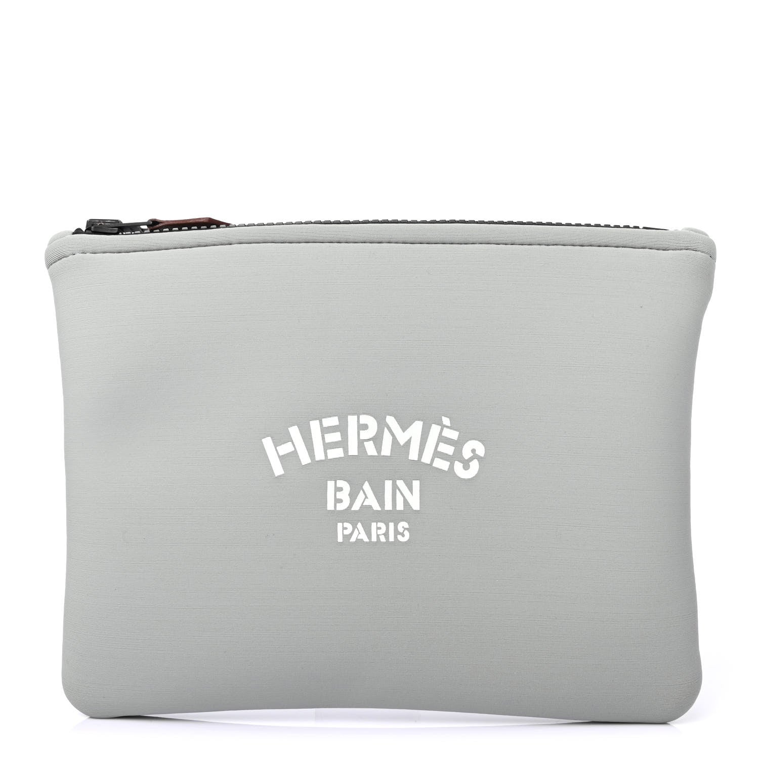 Hermes Neoprene Neobain Small Case Acier 1 of 4