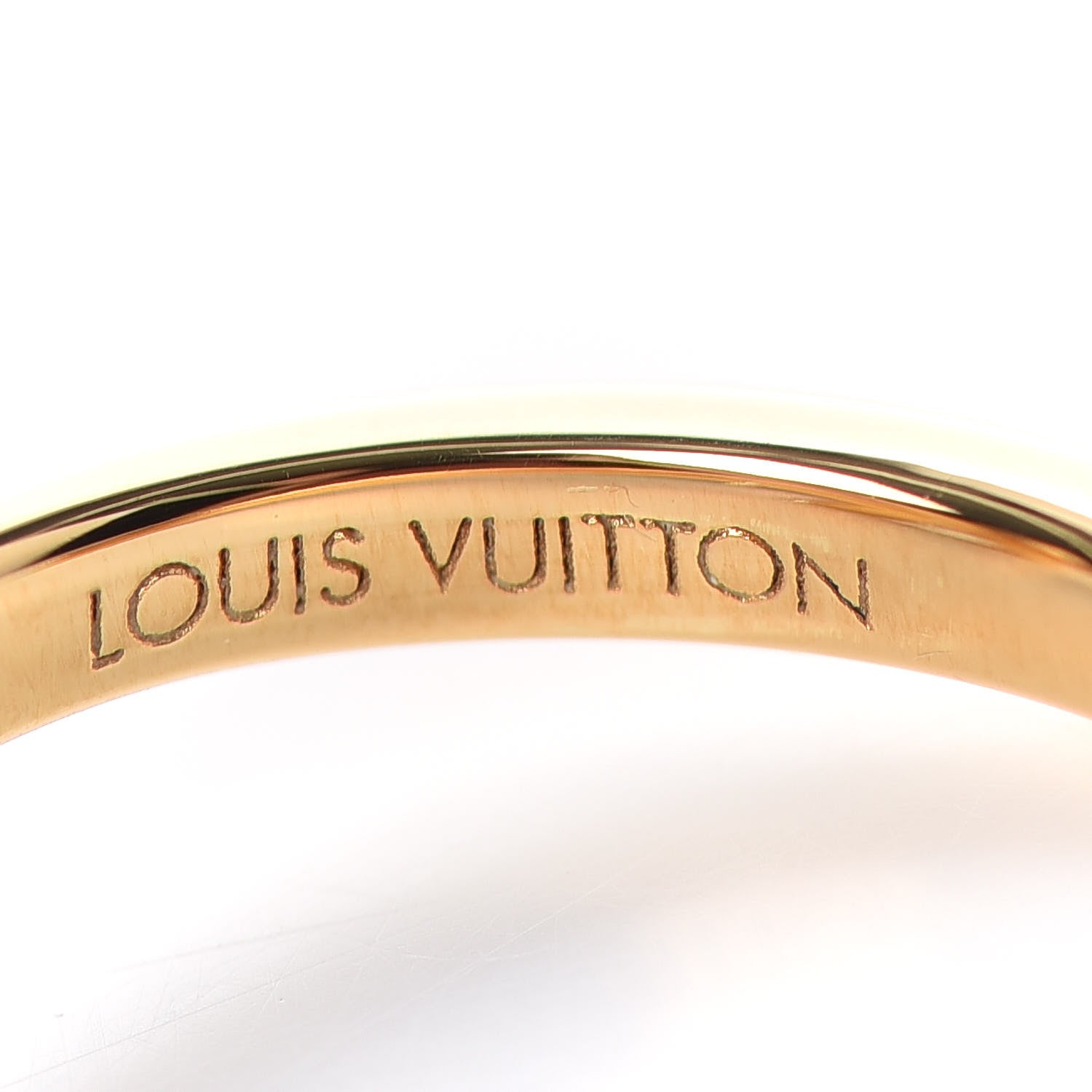 Louis Vuitton LV And Me Letter K Ring M Gold 5 of 6