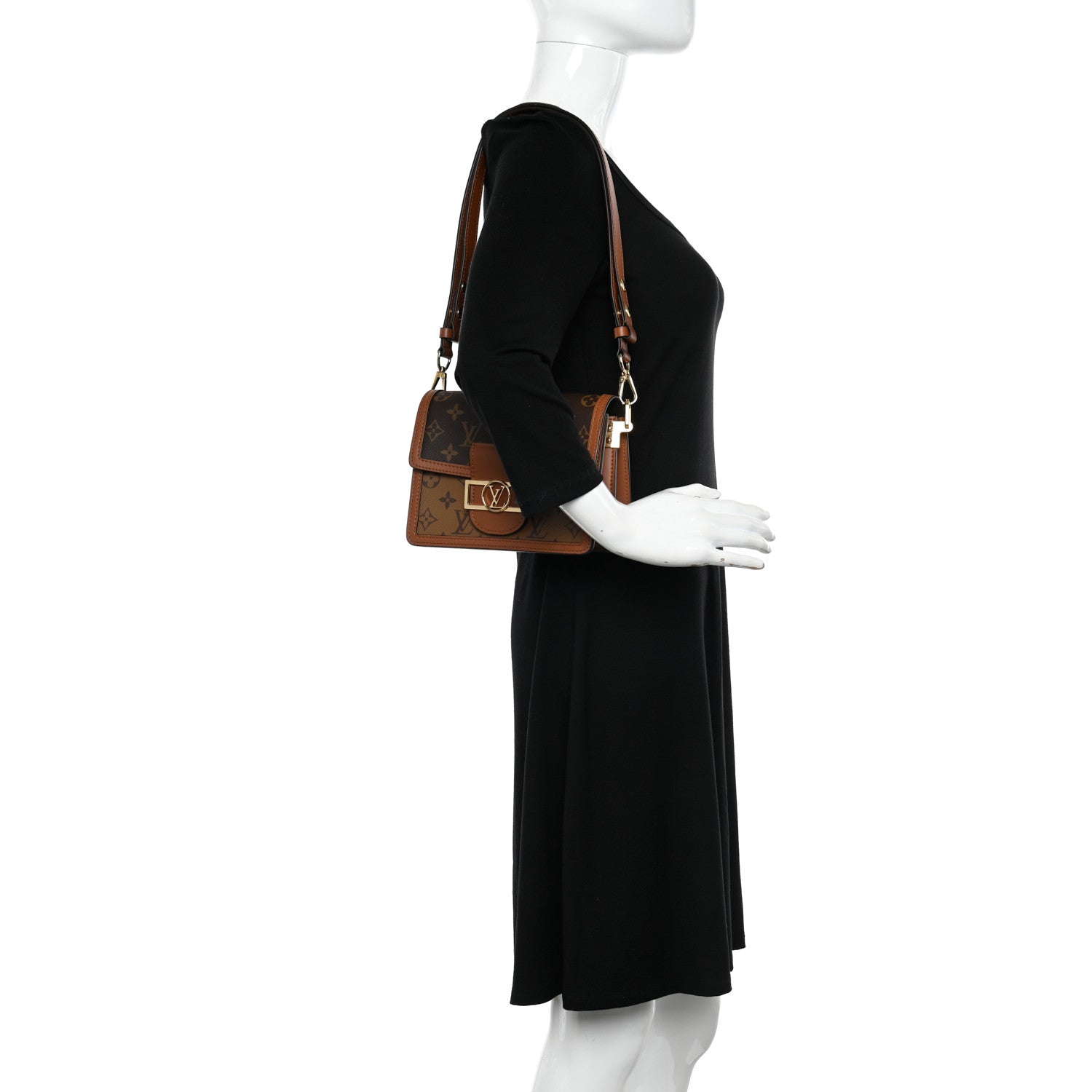 Louis Vuitton Reverse Monogram Dauphine Mini 2 of 12