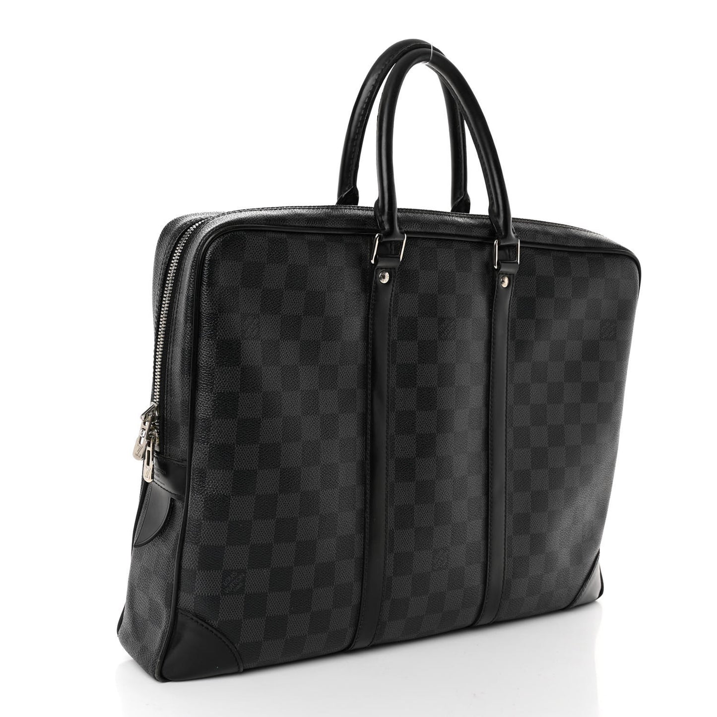 Damier Graphite Porte-Documents Voyage
