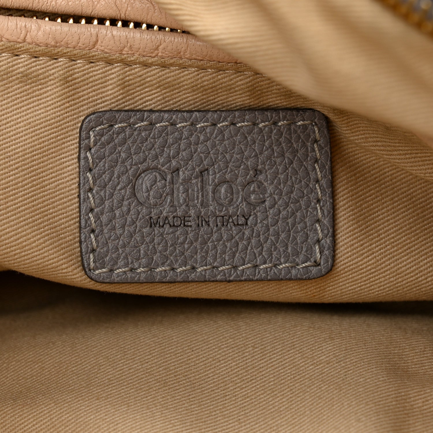 Chloe Calfskin Medium Paraty Cashmere Grey 6 of 12