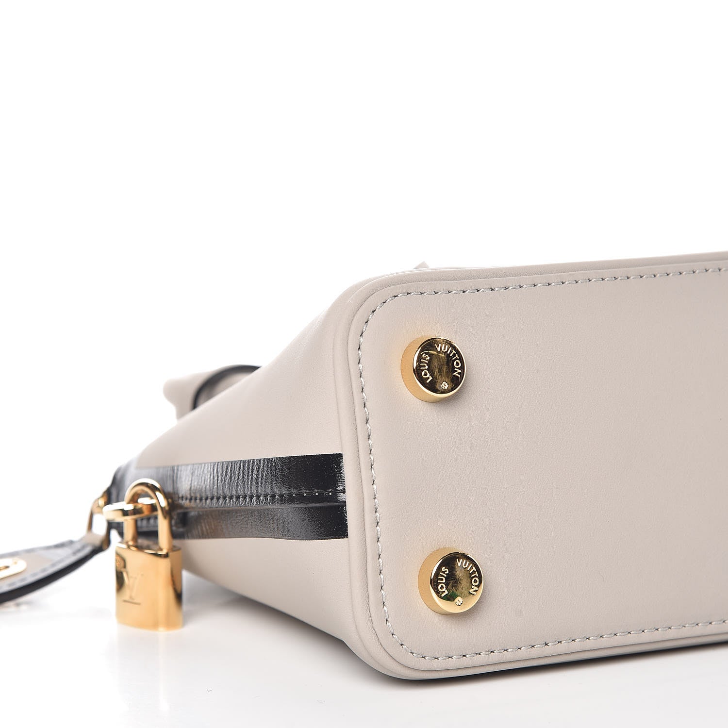 Louis Vuitton Cuir Obsession Lockit BB Gris 5 of 10