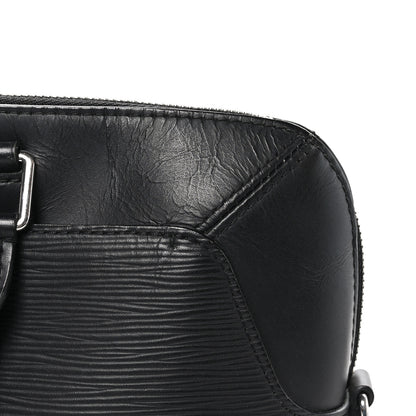 Louis Vuitton Epi Oliver Briefcase Black 10 of 12