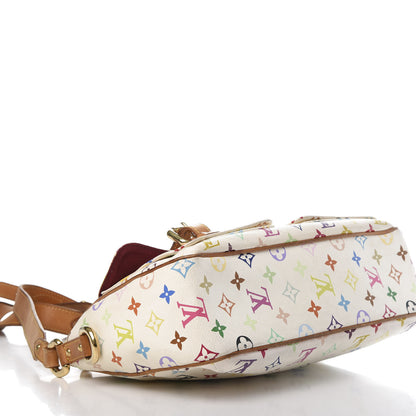 Louis Vuitton Monogram Multicolor Lodge GM White 5 of 10
