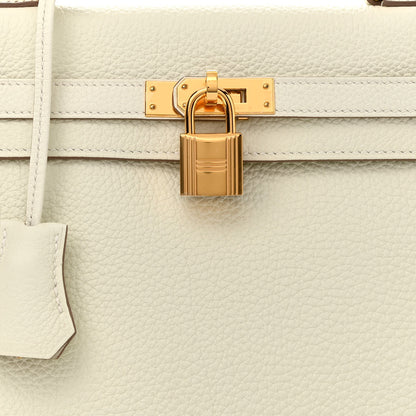 Hermes Togo Kelly Retourne 25 Mushroom 8 of 11