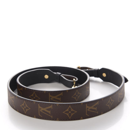 Louis Vuitton Monogram Bandouliere Shoulder Strap XL Black 6 of 6