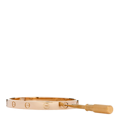 Cartier 18K Yellow Gold LOVE Bracelet 17 3 of 6