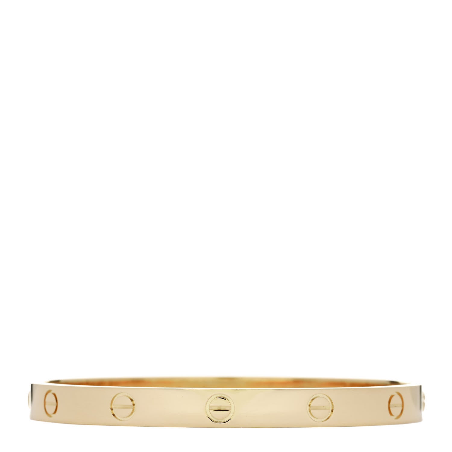Cartier 18K Yellow Gold LOVE Bracelet 18 2 of 9