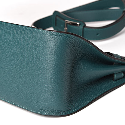 Hermes Taurillon Clemence Jypsiere 28 Malachite 9 of 11