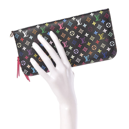 Louis Vuitton Monogram Multicolor Insolite Wallet Black Grenade 2 of 8