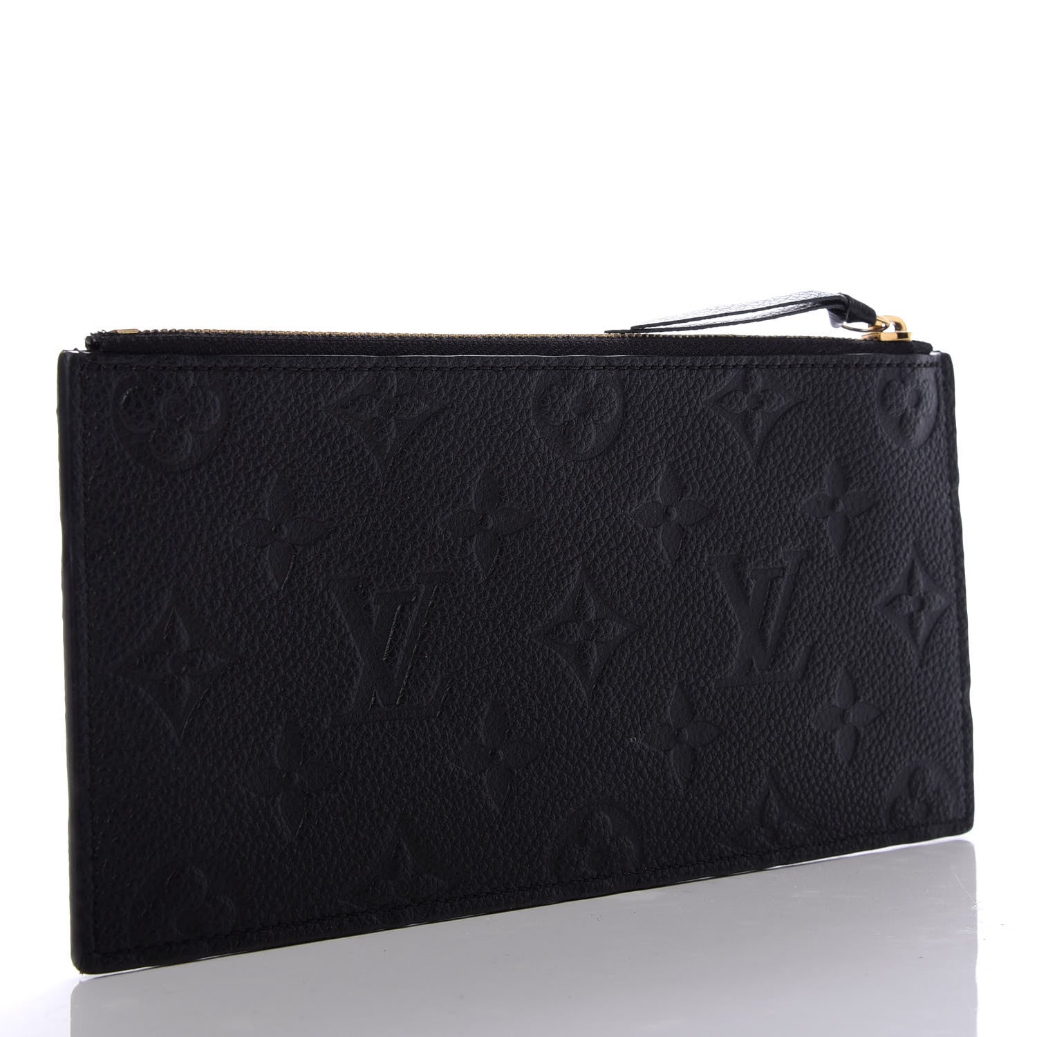 Louis Vuitton Empreinte Felicie Chain Wallet Zippered Insert Black 3 of 6