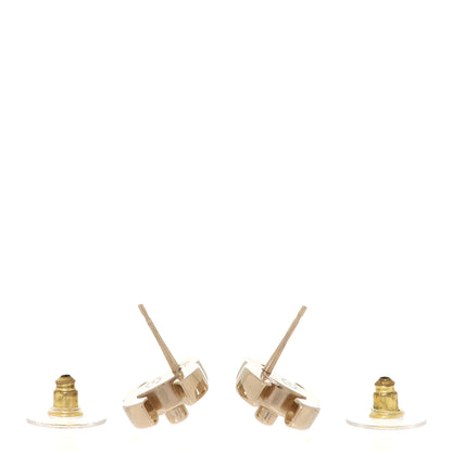 Chanel Metal CC Turnlock Earrings Gold 3 of 5