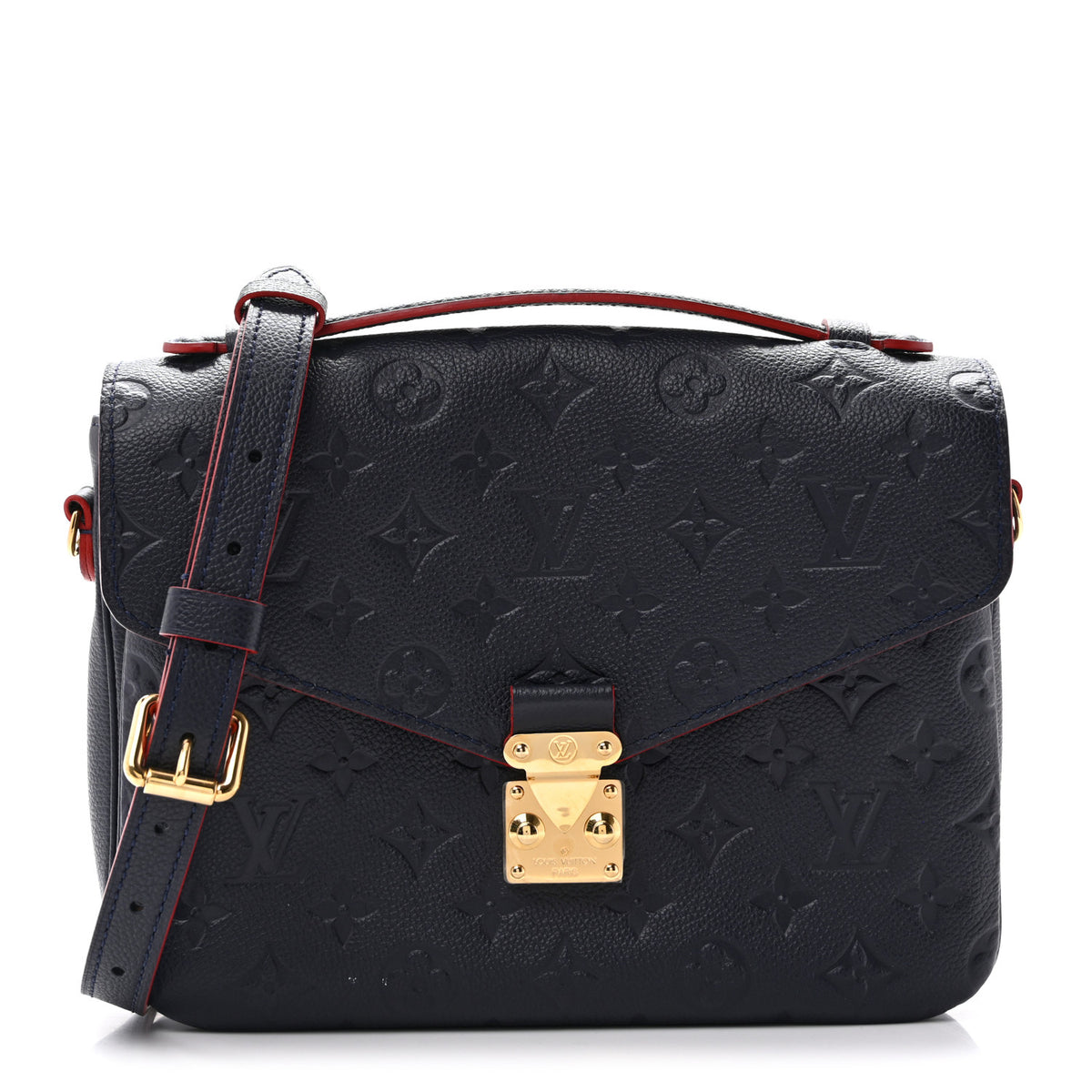 Louis Vuitton Empreinte Pochette Metis Marine Rouge 1 of 9