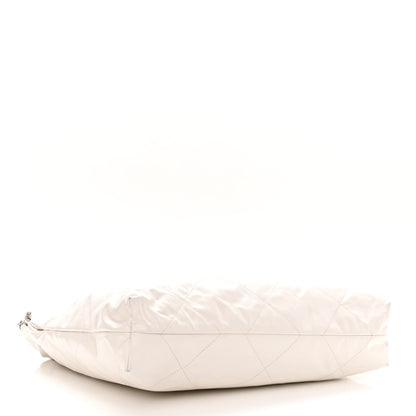Chanel Shiny Calfskin Quilted Chanel 22 White 5 of 13