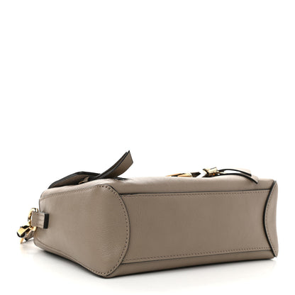 Chloe Calfskin Mini Faye Day Shoulder Bag Motty Grey 4 of 10