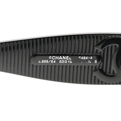 Chanel Square CC 5494-A Sunglasses Black 10 of 16