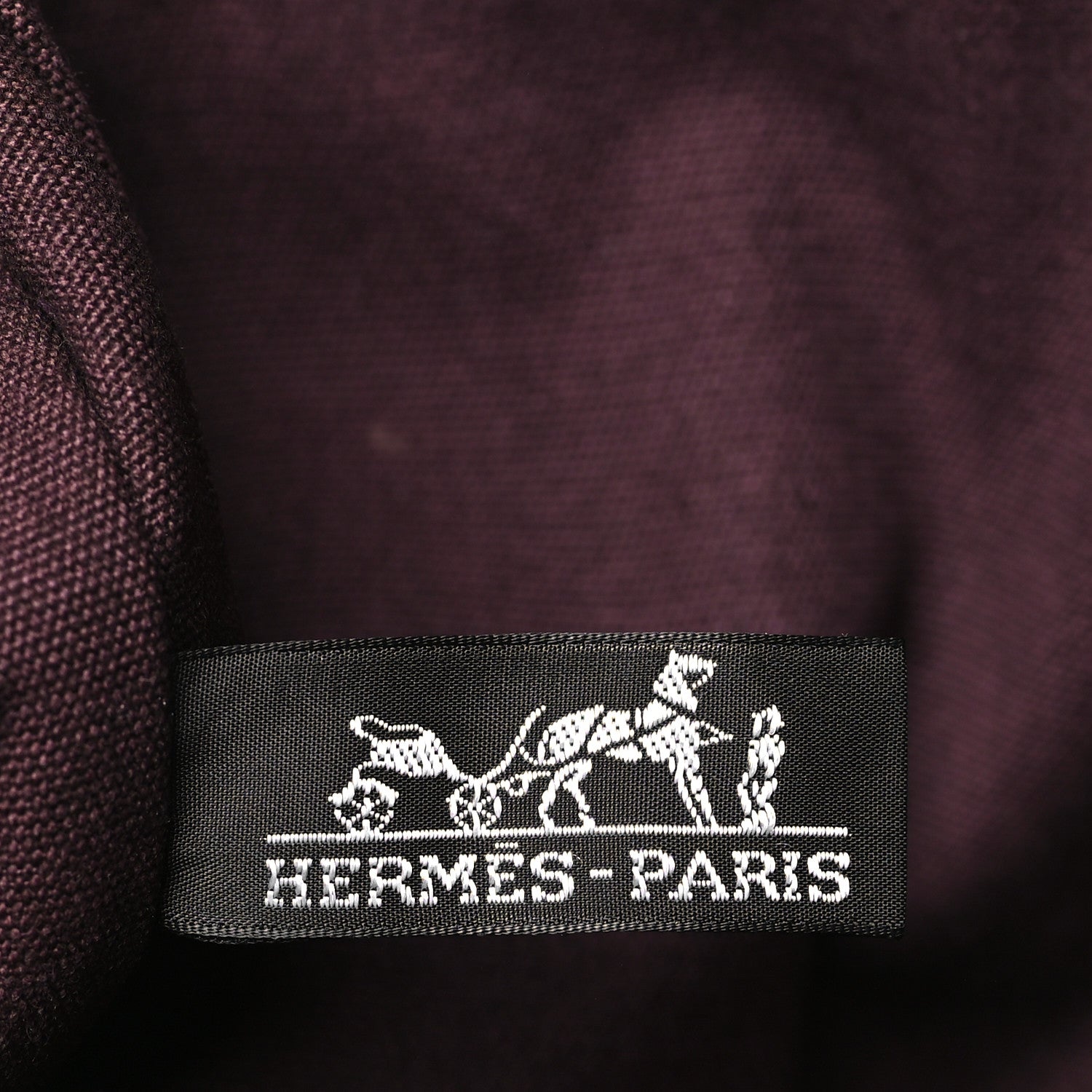 Hermes Canvas Herline PM Tote Rouge H 6 of 8