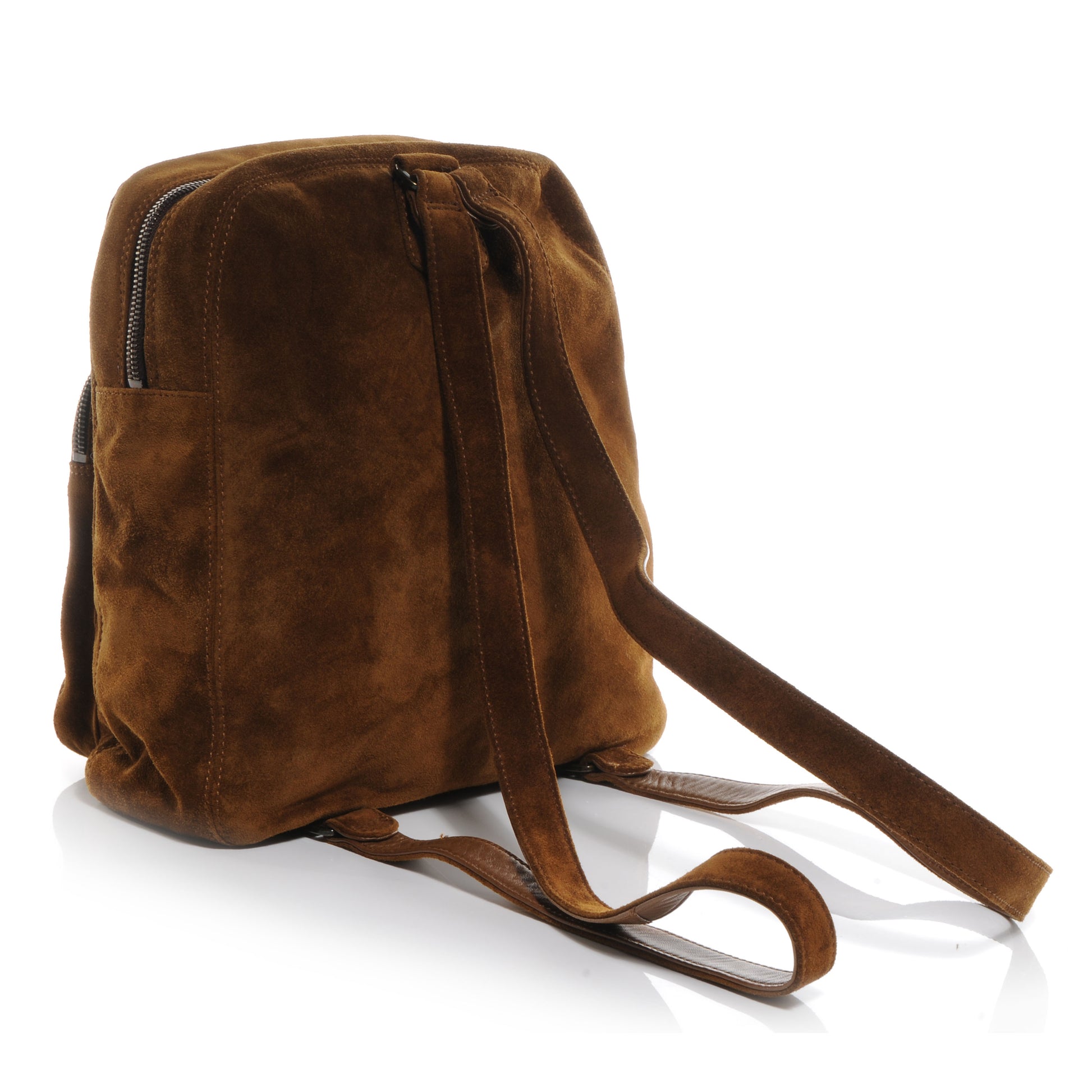 Chanel Suede Backpack Brown 3 of 7