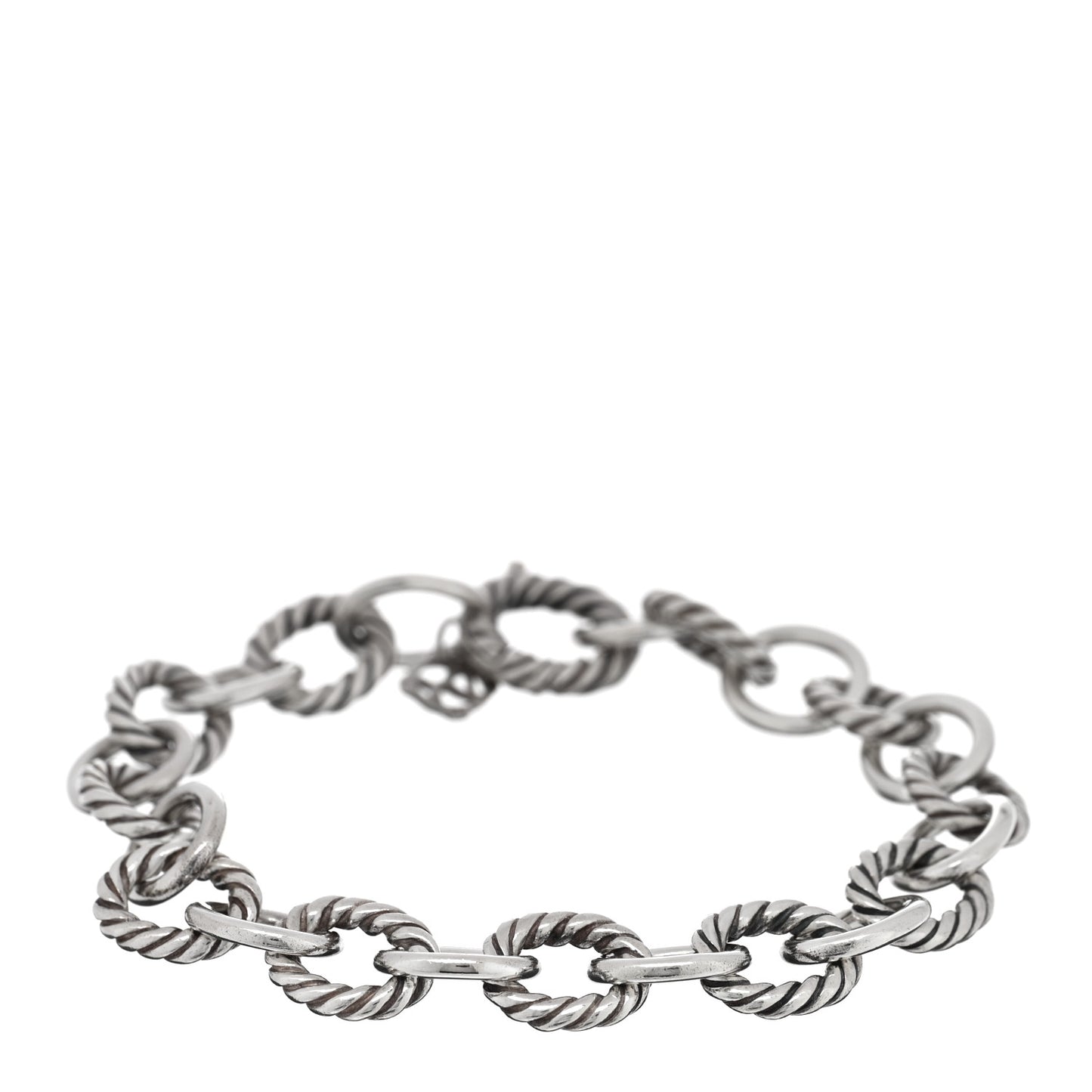 Sterling Silver 10mm Medium Oval Link Bracelet