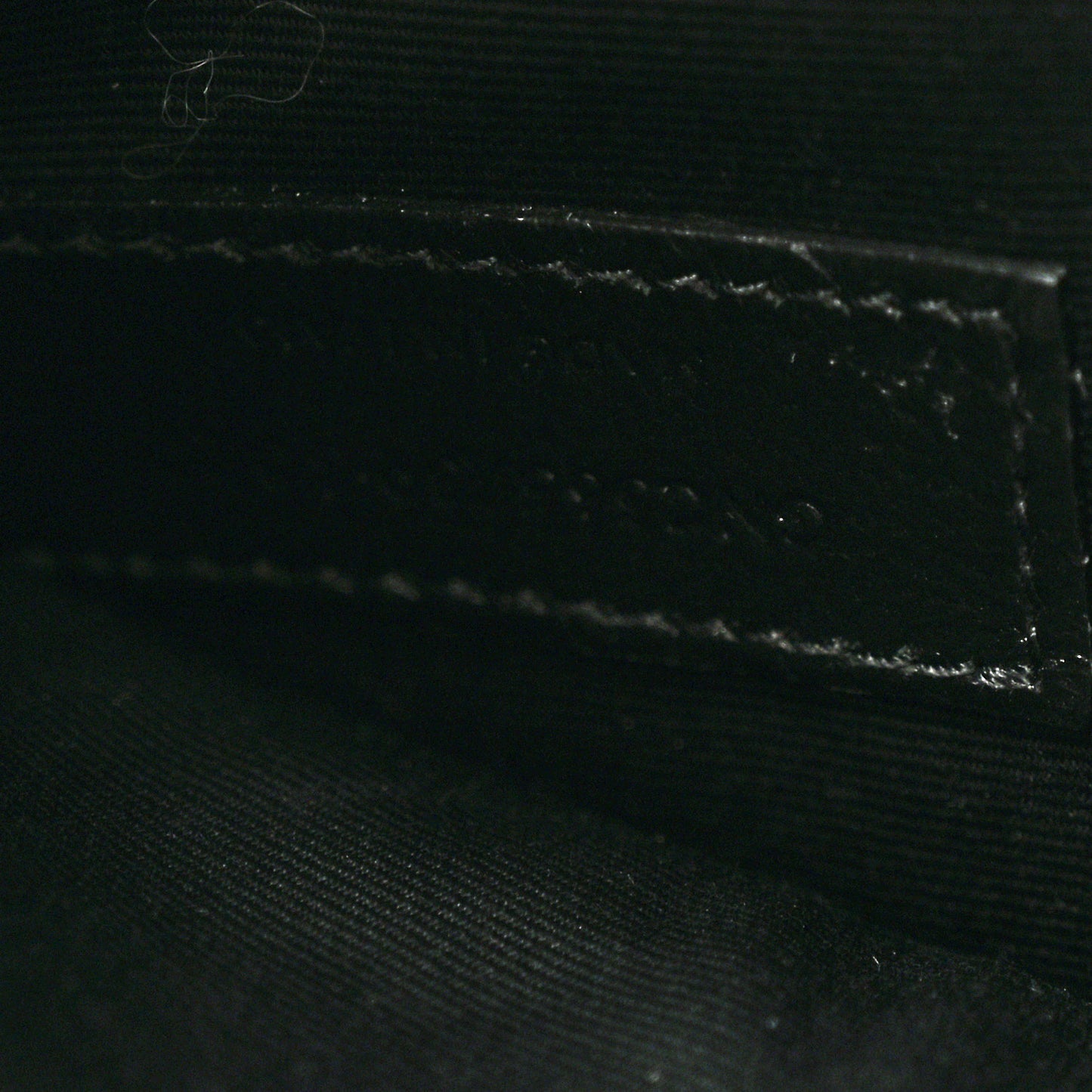 Calfskin Crocodile Embossed Uptown Monogram Clutch Dark Green