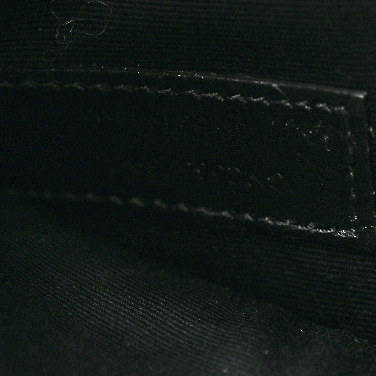 Saint Laurent Calfskin Crocodile Embossed Uptown Monogram Clutch Dark Green 7 of 10