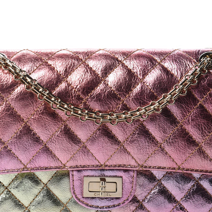 Chanel Metallic Goatskin Quilted 2.55 Reissue 225 Flap Multicolor 10 of 11