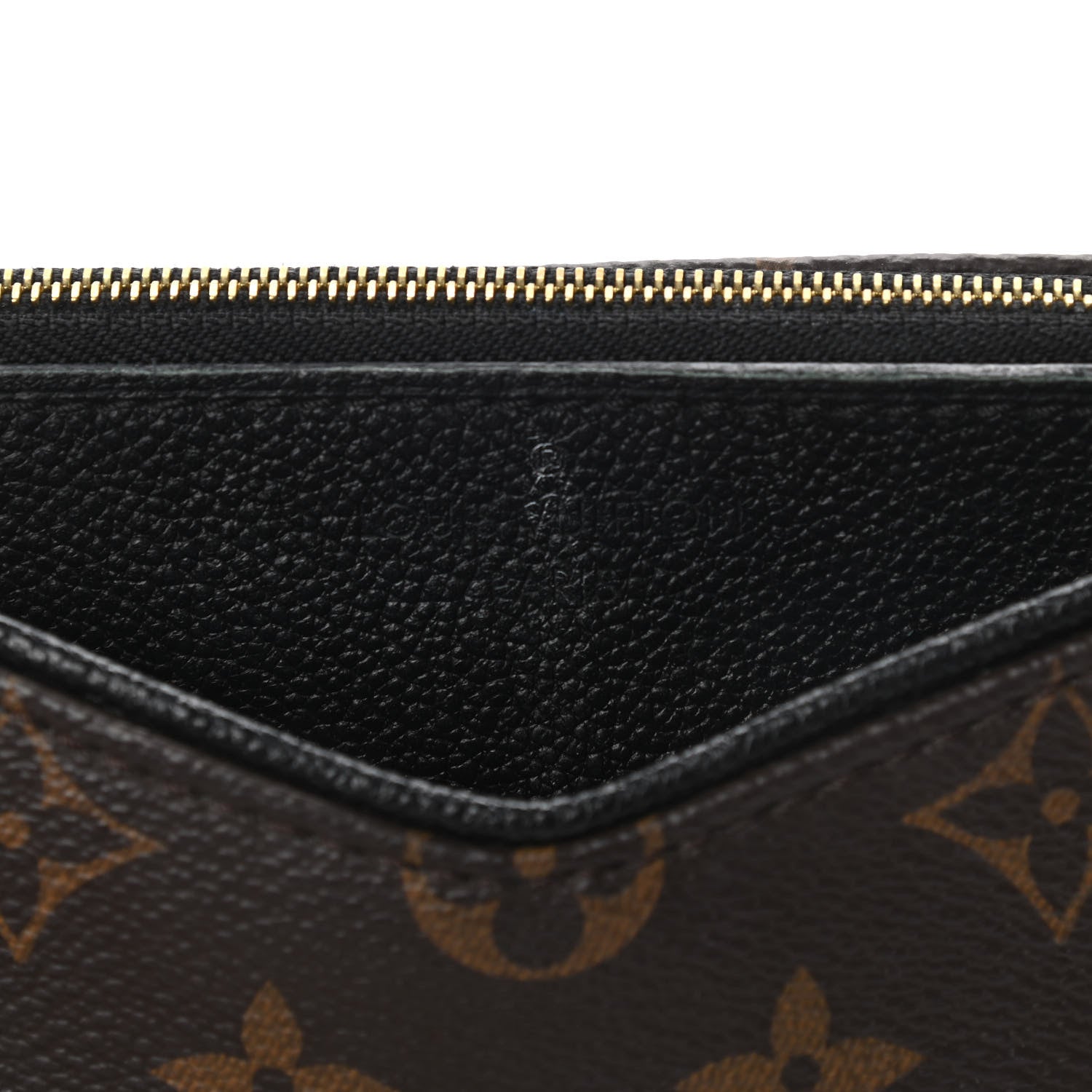 Louis Vuitton Monogram Pallas Clutch Black 9 of 11