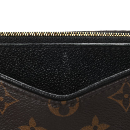 Louis Vuitton Monogram Pallas Clutch Black 9 of 11