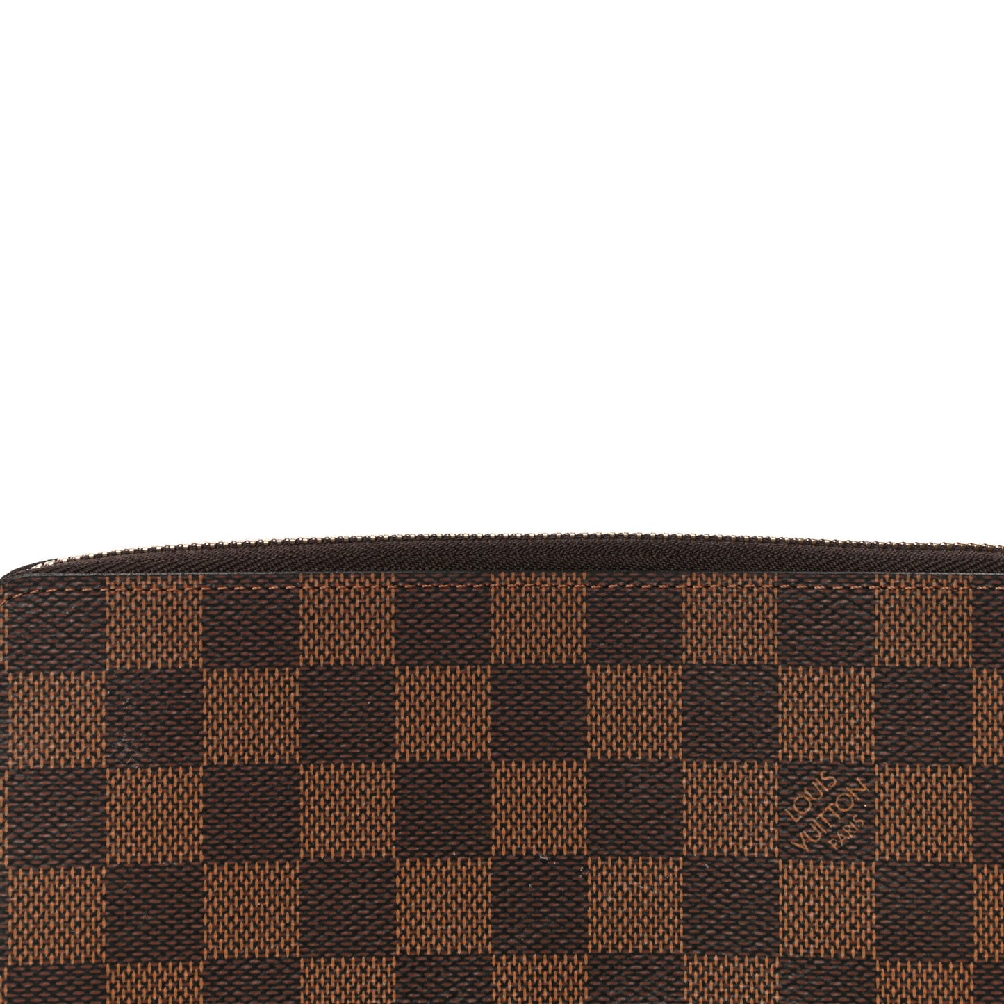 Damier Ebene Clemence Wallet Cherry